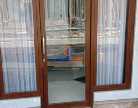 PINTU ALUMINIUM KACA